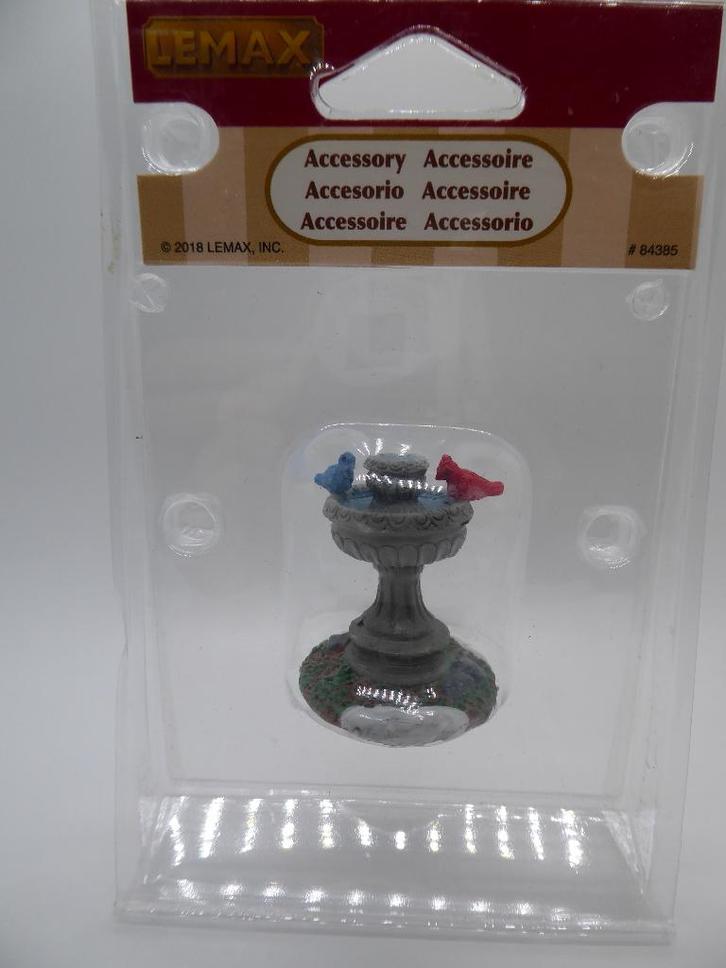 Lemax Item  - Bird fountain  -  ik ruim op, Diversen, Kerst, Nieuw, Ophalen of Verzenden