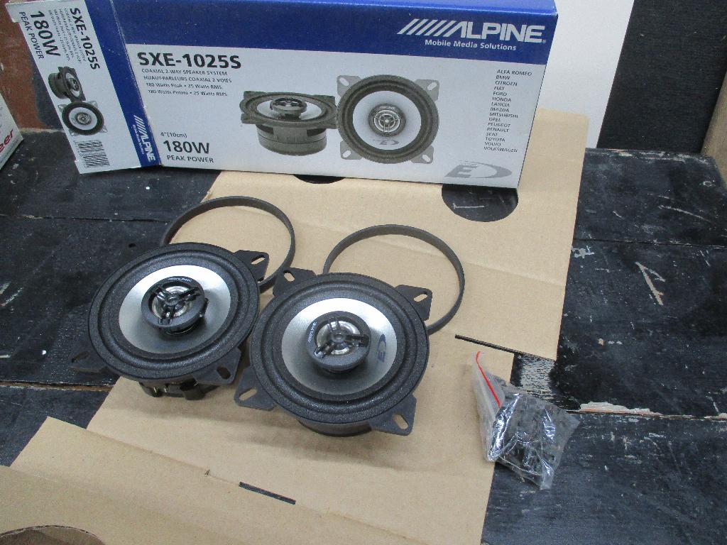 luidsprekers Alpine SXE-10255, Auto diversen, Verzenden, Zo goed als nieuw