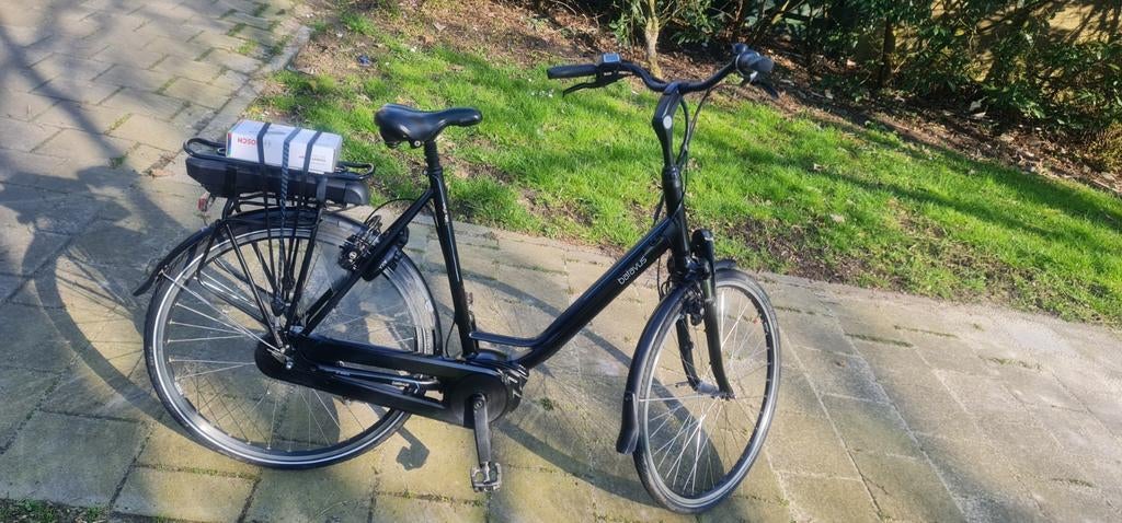 Elektrische damesfiets Batavus Middenmotor Bosch Frammaat 61, Fietsen en Brommers, Elektrische fietsen, 59 cm of meer, Ophalen