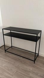 Sidetable zwart, Huis en Inrichting, 100 tot 150 cm, Ophalen of Verzenden, Zo goed als nieuw, 25 tot 50 cm