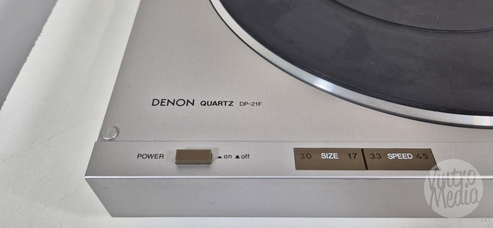 Denon DP-21F Platenspeler | Direct-Drive | Vol Automatisch, Automatisch, Thorens, Refurbished, Ophalen of Verzenden
