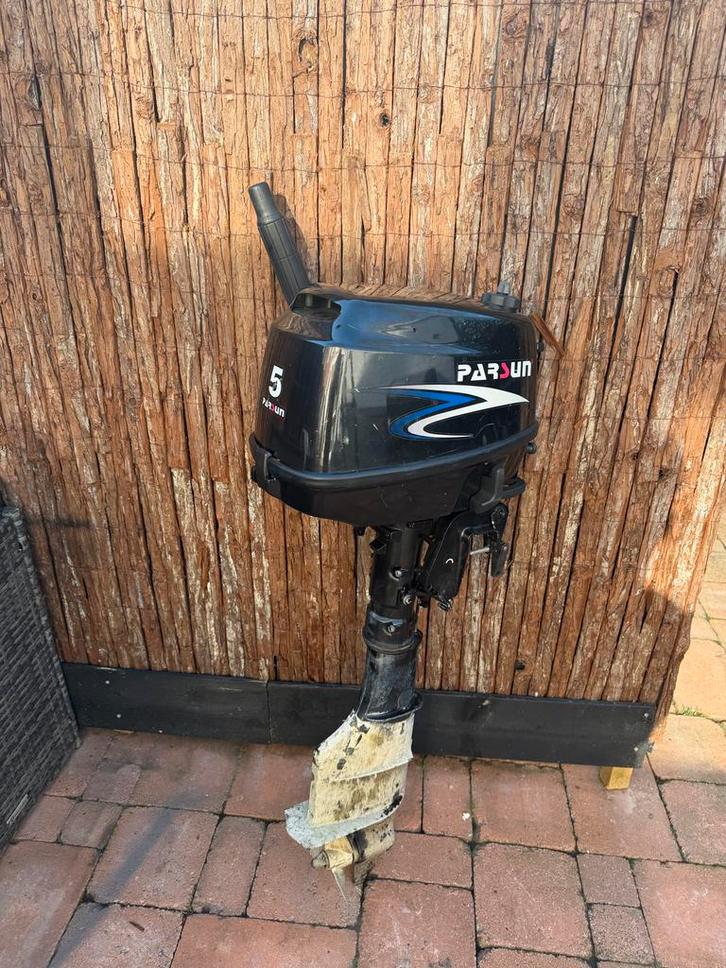 Parsun 5pk buitenboordmotor, Watersport en Boten, Buiten- en Binnenboordmotoren, Gebruikt, Benzine, Buitenboordmotor, 5 tot 10 pk