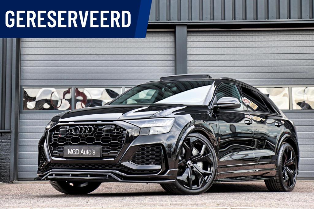 Audi RSQ8 4.0 TFSI Quattro /MATRIX/KERAMISCH/LUCHTVERING/360, Auto's, Audi, Gebruikt, Met garantie (alle), 600 pk, Zwart