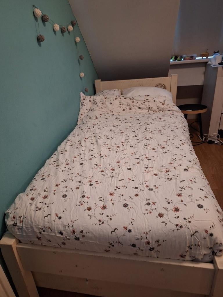 Tienerbed IKKS, 85 tot 100 cm, Zo goed als nieuw, 180 cm of meer, Ophalen