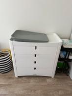 Vulu 3-in-1 bed, meegroeibed en commode, Ophalen, 85 tot 100 cm, Zo goed als nieuw, Matras