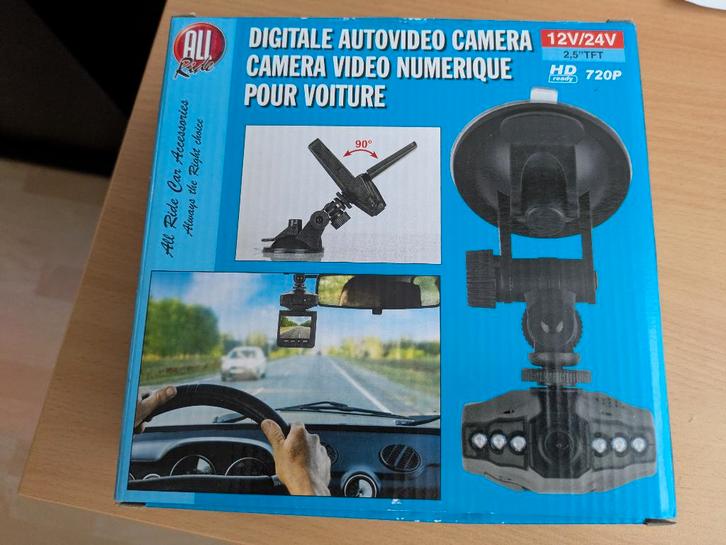 All Ride dashcam 12/24v, Auto diversen, Dashcams, Zo goed als nieuw, Ophalen of Verzenden