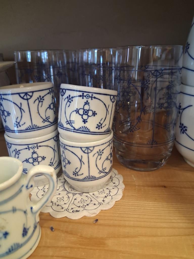 Jager blauw saks eierdopjes, Ophalen of Verzenden, Nieuw, Overige stijlen, Overige typen