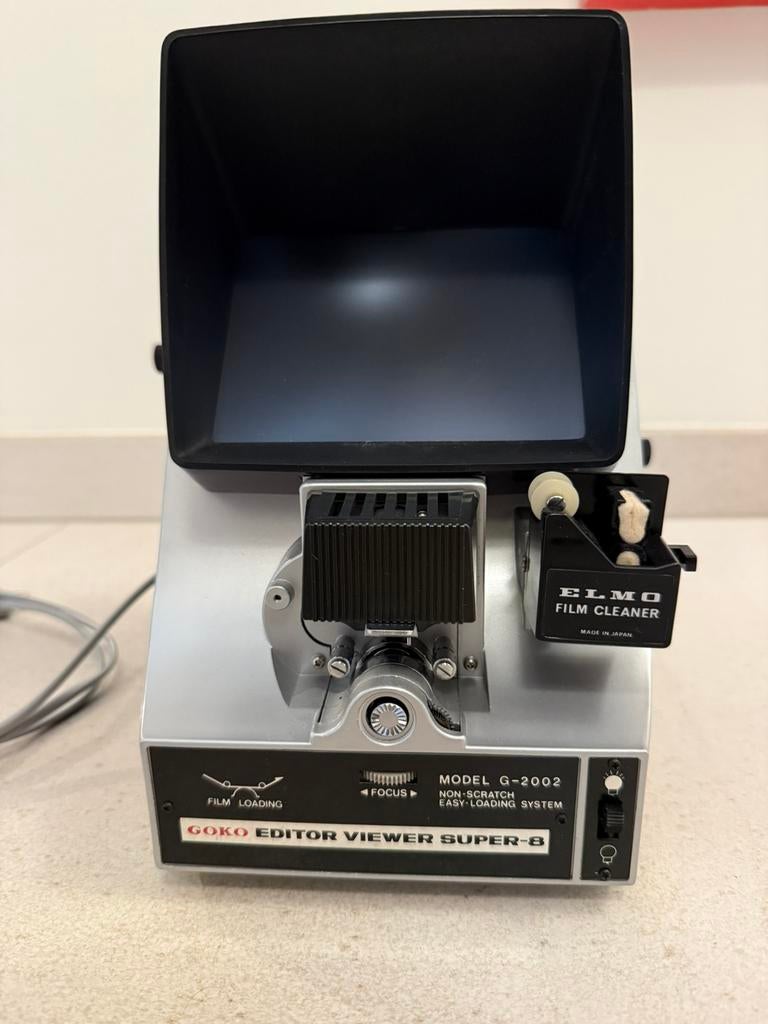 Goko editor viewer super-8, Ophalen