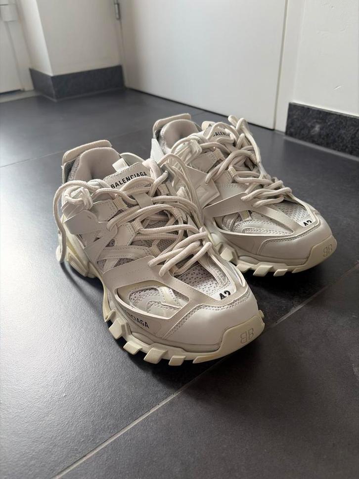 Balenciaga Tracks Wit - Maat 42, Kleding | Heren, Schoenen, Gedragen, Sneakers of Gympen, Wit, Ophalen of Verzenden