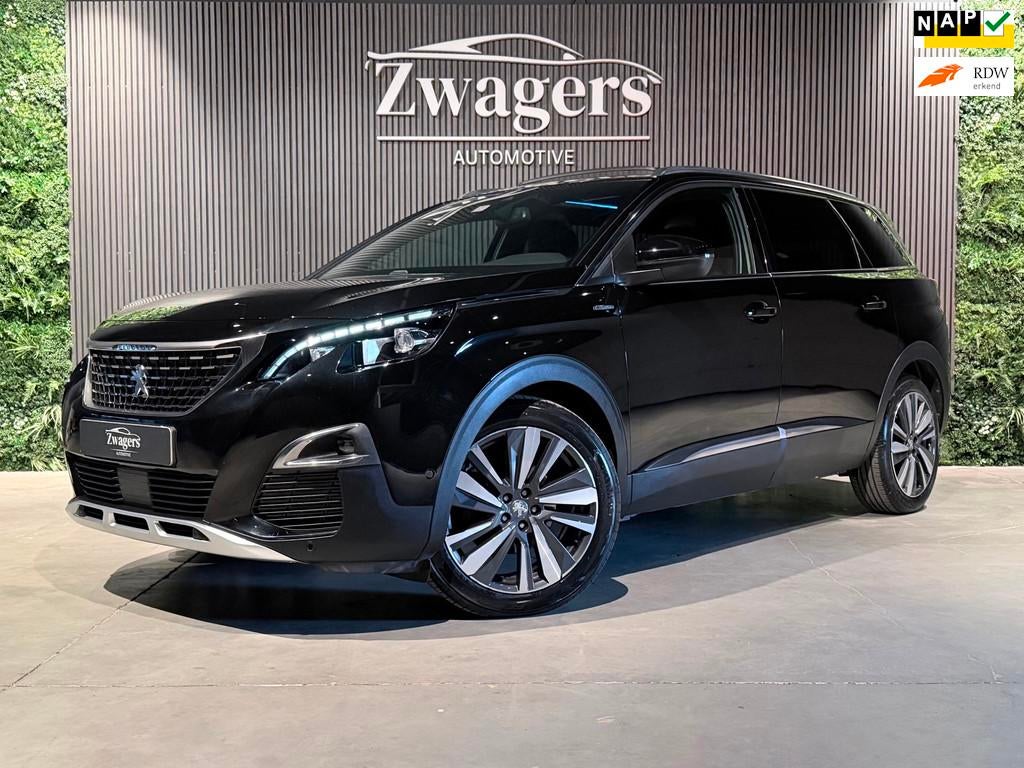 Peugeot 5008 1.2 PureTech GT-Line | Pano | Massage | Leder |, Auto's, Peugeot, Voorwielaandrijving, Gebruikt, 1199 cc, 7 stoelen