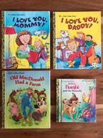 Oude kinderboeken Engels Walt Disney, Hippo, Gouden boekjes, Gelezen, Diverse, Ophalen of Verzenden, Sprookjes