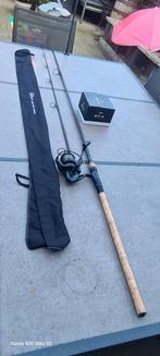 Nash dwarf 10ft 2.75 lbs met nash bp6 molen, Watersport en Boten, Hengelsport | Karpervissen, Ophalen, Zo goed als nieuw, Molen