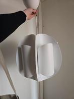 Hanglamp wit, Huis en Inrichting, Lampen | Hanglampen, Ophalen of Verzenden, Zo goed als nieuw, Kunststof, Minder dan 50 cm