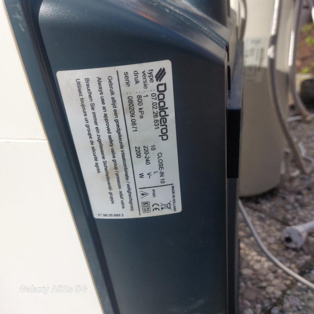 2 boilers 25 eu per stuk, Ophalen of Verzenden