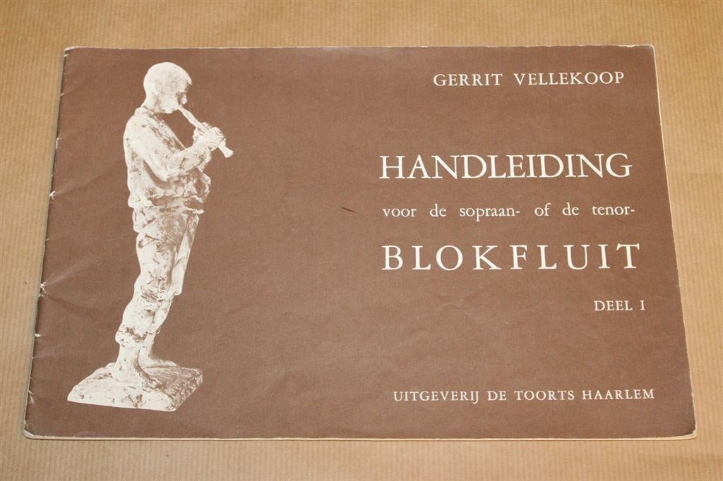 Handleiding Sopraan- of Tenor Blokfluit, Boeken, Ophalen of Verzenden, Nieuw, Artiest