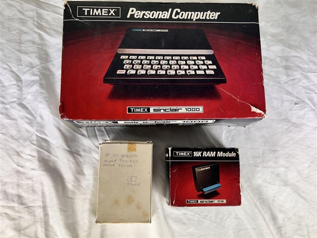 A7355. Timex Sinclair 1000 Personal Computer met 16K ram mod, Ophalen of Verzenden