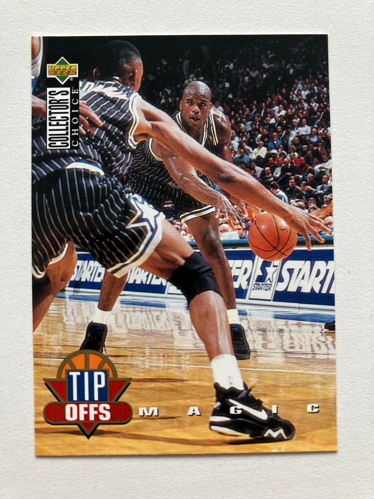 Shaquille O’Neal Upper Deck 1994 basketball card, Verzenden, Zo goed als nieuw, Buitenlandse clubs