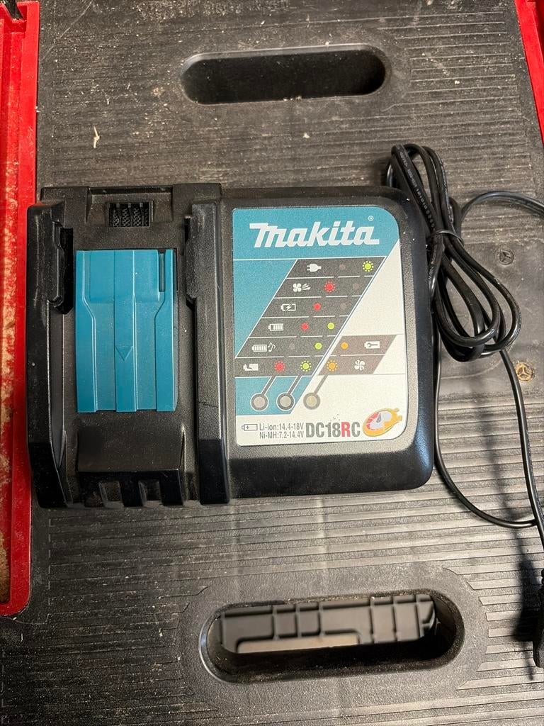 Makita DC18RC Oplader voor Li-ion/Ni-MH accu's, Ophalen, Gebruikt