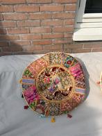 Leuke vrolijke marokaanse  kussens rond, Ophalen, Zo goed als nieuw, Rond