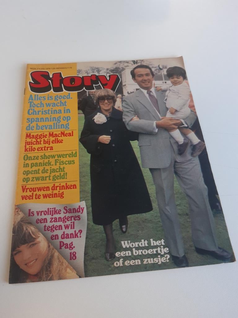 Story 1979. Nr 27 - Zangeres zonder naam. Maggie MacNeal. Ho, Verzamelen, Ophalen of Verzenden, 1980 tot heden, Tijdschrift