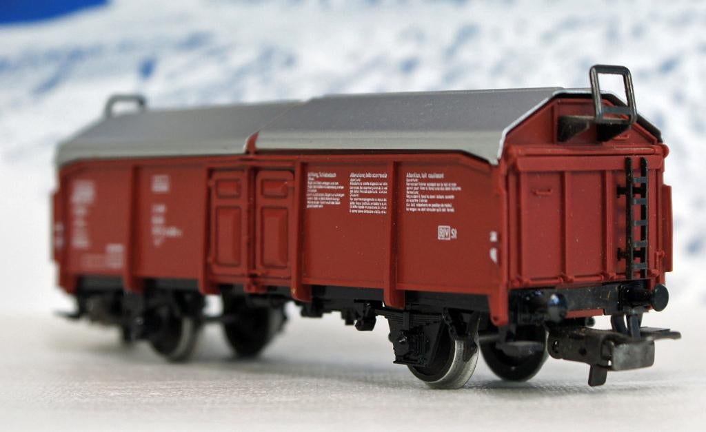 marklin schuifdakwagen 4619 in OVP, Hobby en Vrije tijd, Modeltreinen | H0, Wisselstroom, Wagon, Ophalen of Verzenden, Zo goed als nieuw
