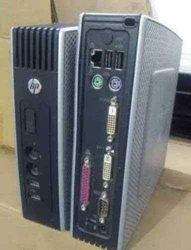 HP T5570 Thin Client + adapter, Computers en Software, Desktop Pc's, Ophalen of Verzenden, Gebruikt, Minder dan 2 Ghz, SSD