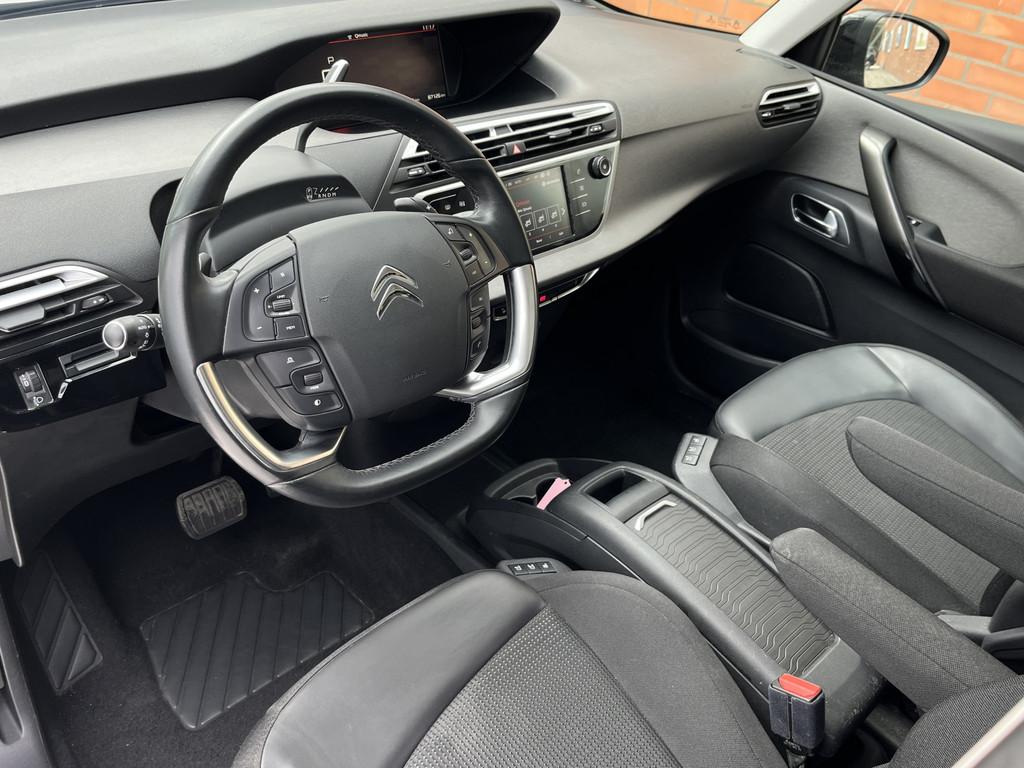 Citroën Grand C4 Spacetourer PureTech 130 Shine | Panoramad, 12 maanden, 15 km/l, Gebruikt, Zwart