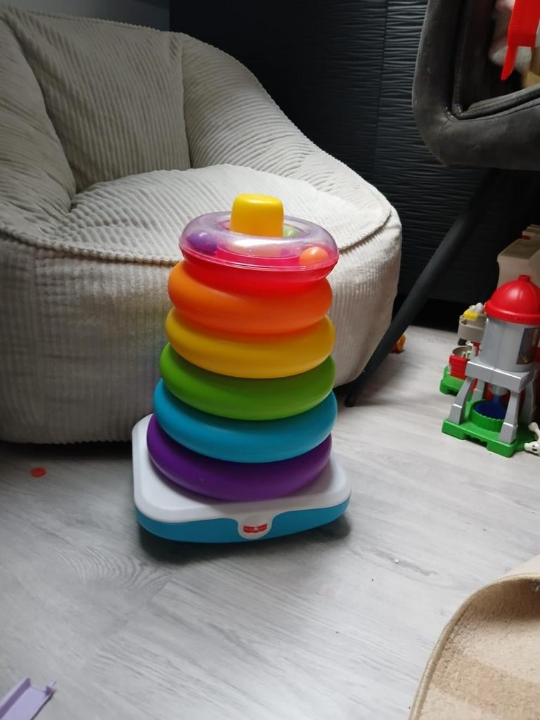 Fisher-Price Stapeltoren XL - Kleurrijk Speelplezier, Ophalen of Verzenden, Zo goed als nieuw, Overige typen, Met geluid