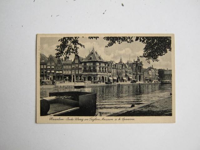 Ansichtkaarten Nederland, TC 3-78 Haarlem, Oude Waag etc.46, Verzamelen, Ansichtkaarten | Nederland, Gelopen, Noord-Holland, 1940 tot 1960