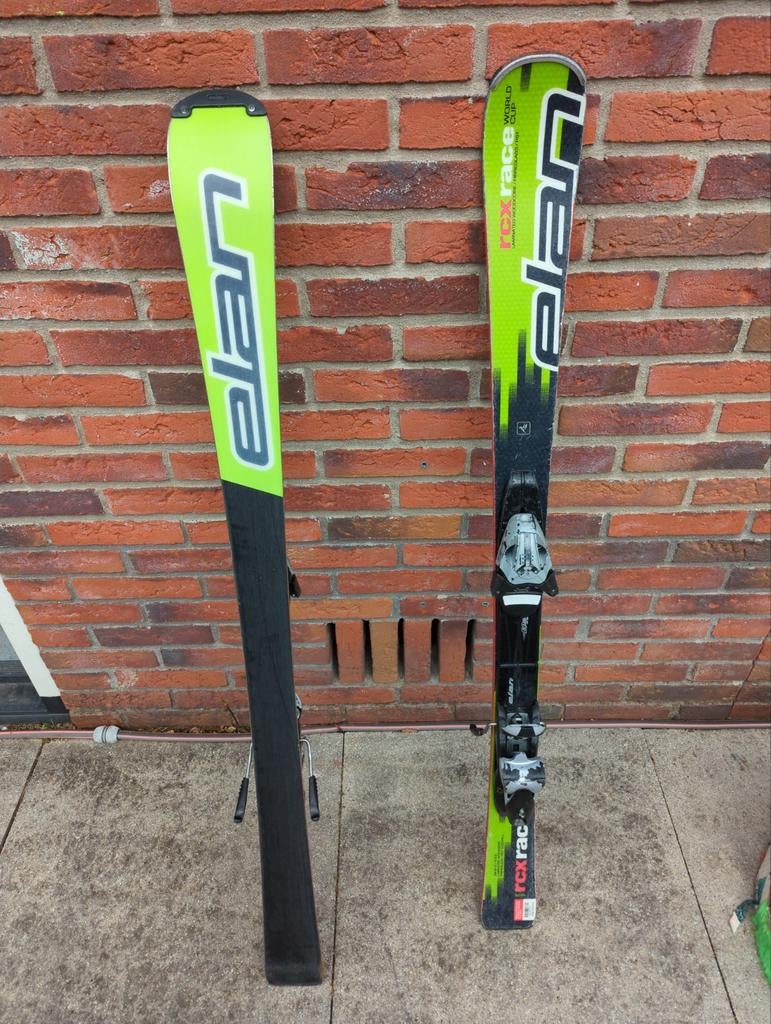 Elan RCX Race ski's 125cm, Sport en Fitness, Skiën en Langlaufen, Overige merken, 140 tot 160 cm, Gebruikt, Ophalen of Verzenden
