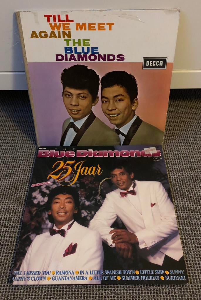 Blue Diamonds 2 lp’s, Cd's en Dvd's, Vinyl | Pop, Ophalen, Zo goed als nieuw, 12 inch