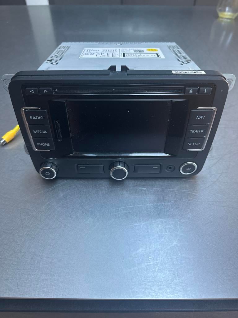 VW RNS310 Navigatiesysteem Radio Media Telefoon, Ophalen of Verzenden, Gebruikt