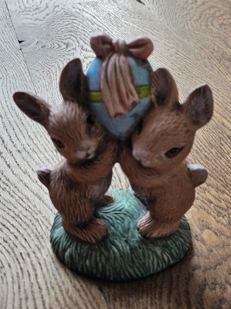 Beeldje  paashazen, Ophalen of Verzenden, Gebruikt