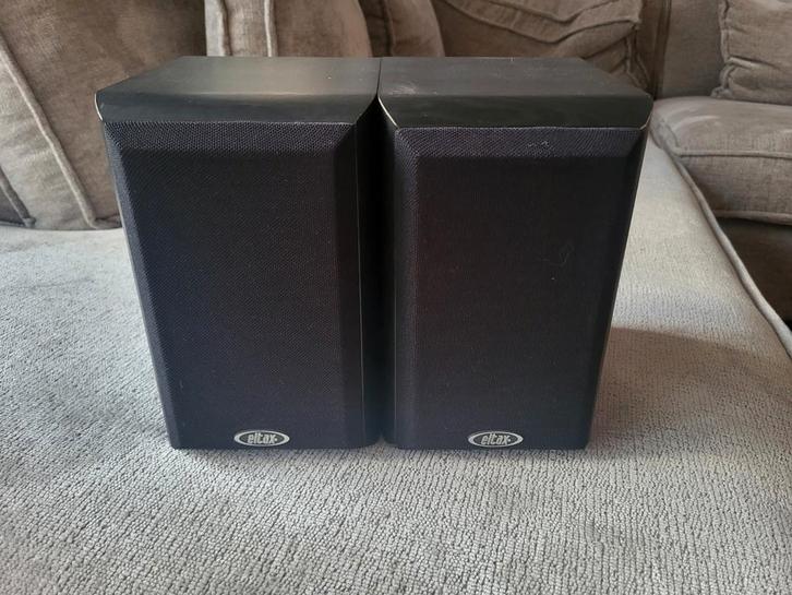 Eltax Millennium Mini speakers (2 stuks), Audio, Tv en Foto, Luidsprekers, Gebruikt, Front, Rear of Stereo speakers, 60 tot 120 watt