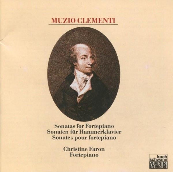 CLEMENTI Sonatas for fortepiano CD FARON KOCH SCHWANN, Ophalen of Verzenden, Classicisme, Zo goed als nieuw, Kamermuziek