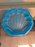 Blauwe zandbak schelp - Ideaal voor kinderen, Kinderen en Baby's, Speelgoed | Buiten | Zandbakken, Ophalen of Verzenden, Gebruikt