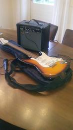 Electrische Gitaar Vision "Sunburn" Complete Set ZGAN!!, Muziek en Instrumenten, Snaarinstrumenten | Gitaren | Elektrisch, Ophalen