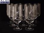 9 Schott Zwiesel - Bierglas - Gegraveerd kristal - Art Deco, Verzamelen, Glas en Borrelglaasjes, Ophalen of Verzenden, Zo goed als nieuw