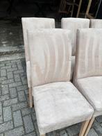 Gebruikte eetkamerstoelen 6 stuks, Ophalen of Verzenden, Zo goed als nieuw, Vijf, Zes of meer stoelen