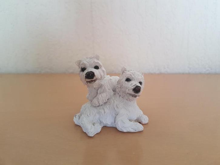 Leuk klein beeldje  |  Westies, Verzamelen, Beelden en Beeldjes, Zo goed als nieuw, Dier, Ophalen of Verzenden