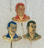 Coen Moulijn Speldjes - Set van 3, Ophalen of Verzenden, Gebruikt, Sport, Speldje of Pin