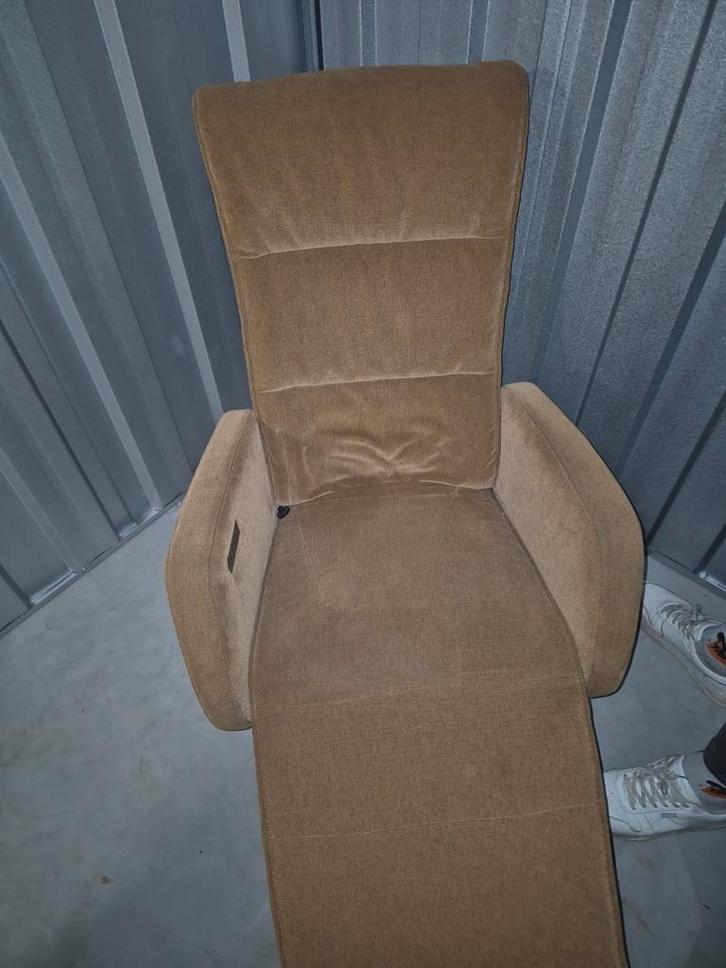 Automatisch Verstelbare Relaxstoel, Huis en Inrichting, Fauteuils, Gebruikt, Stof, 50 tot 75 cm, Ophalen