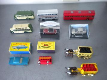 10 Modelauto's  schaal HO van o.a. Matchbox met doosjes. beschikbaar voor biedingen