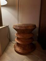 Massief Houten Kruk/Tafel, Ophalen of Verzenden, Gebruikt, Hout