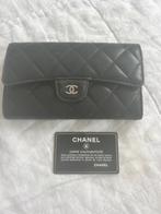 Chanel portemonnee zwart vintage, Overige merken, Gebruikt, Verzenden, Zwart