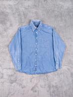 Gant Spijker Overhemd XL Indigo Twill Made in Portugal, Kleding | Heren, Overhemden, Blauw, Halswijdte 43/44 (XL), Ophalen of Verzenden