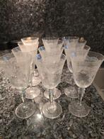 Vintage Wijnglazen Set met Karaffen - Nieuwstaat!, Antiek en Kunst, Antiek | Glas en Kristal, Ophalen