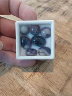 Chevron amethist cabochons, Sieraden, Tassen en Uiterlijk, Edelstenen, Ophalen of Verzenden, Zo goed als nieuw