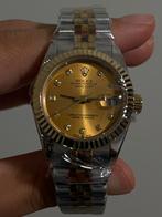Rolex datejust goud zilver 31mm, Sieraden, Tassen en Uiterlijk, Horloges | Dames, Staal, Staal, Polshorloge, Nieuw