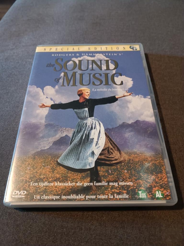 The sound of music - dvd, Cd's en Dvd's, Dvd's | Klassiekers, Drama, Ophalen of Verzenden, Zo goed als nieuw, Alle leeftijden